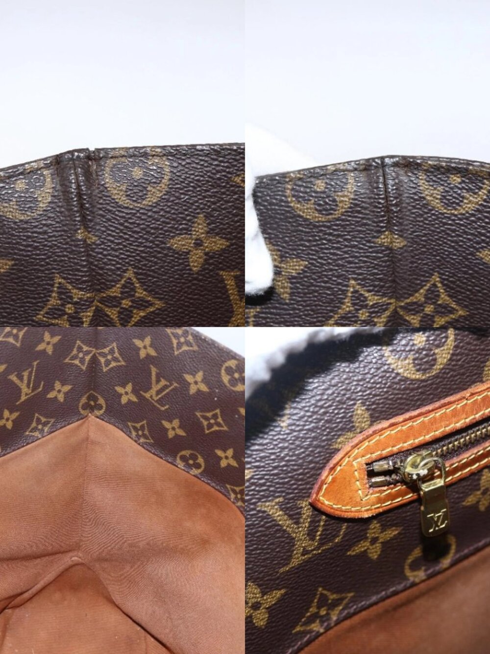 LOUIS VUITTON Monogram Sac Shopping Tote Bag M51108 LV Auth 171034 - Picture 15 of 15